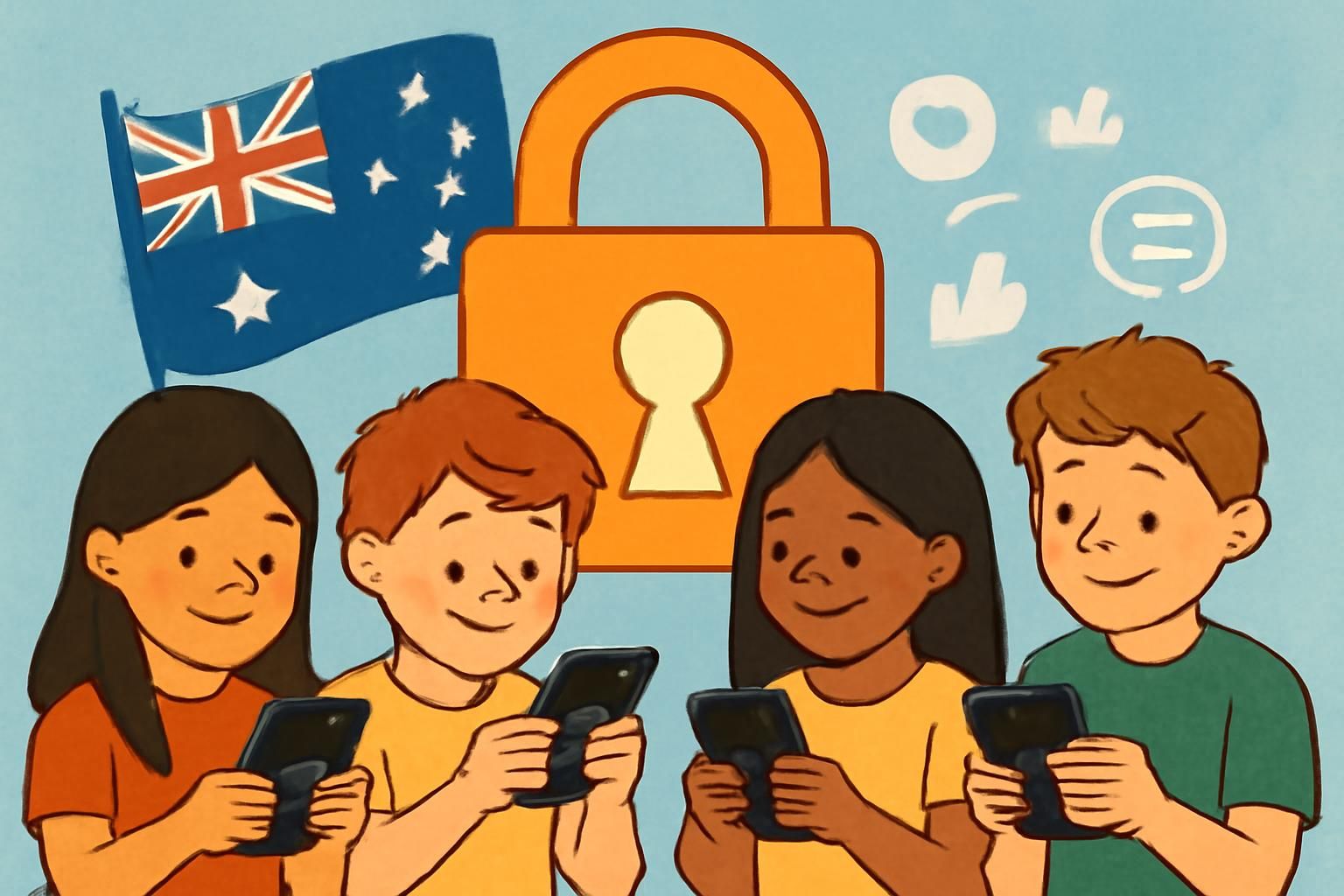australia tightens social media regulations for children, doubling potential penalties for tech companies to enhance online safety.