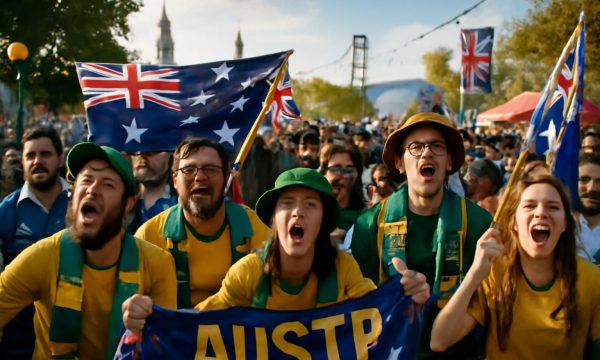 Australian Fans Introduce Anti-Donald Trump Chant to Bay Area During World Cup Festivities