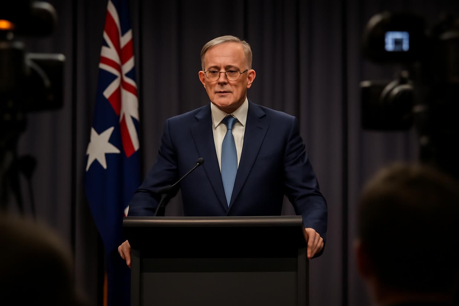 australian prime minister unveils new regulatory laws aimed at governing ai technology to ensure ethical use and innovation in the country.