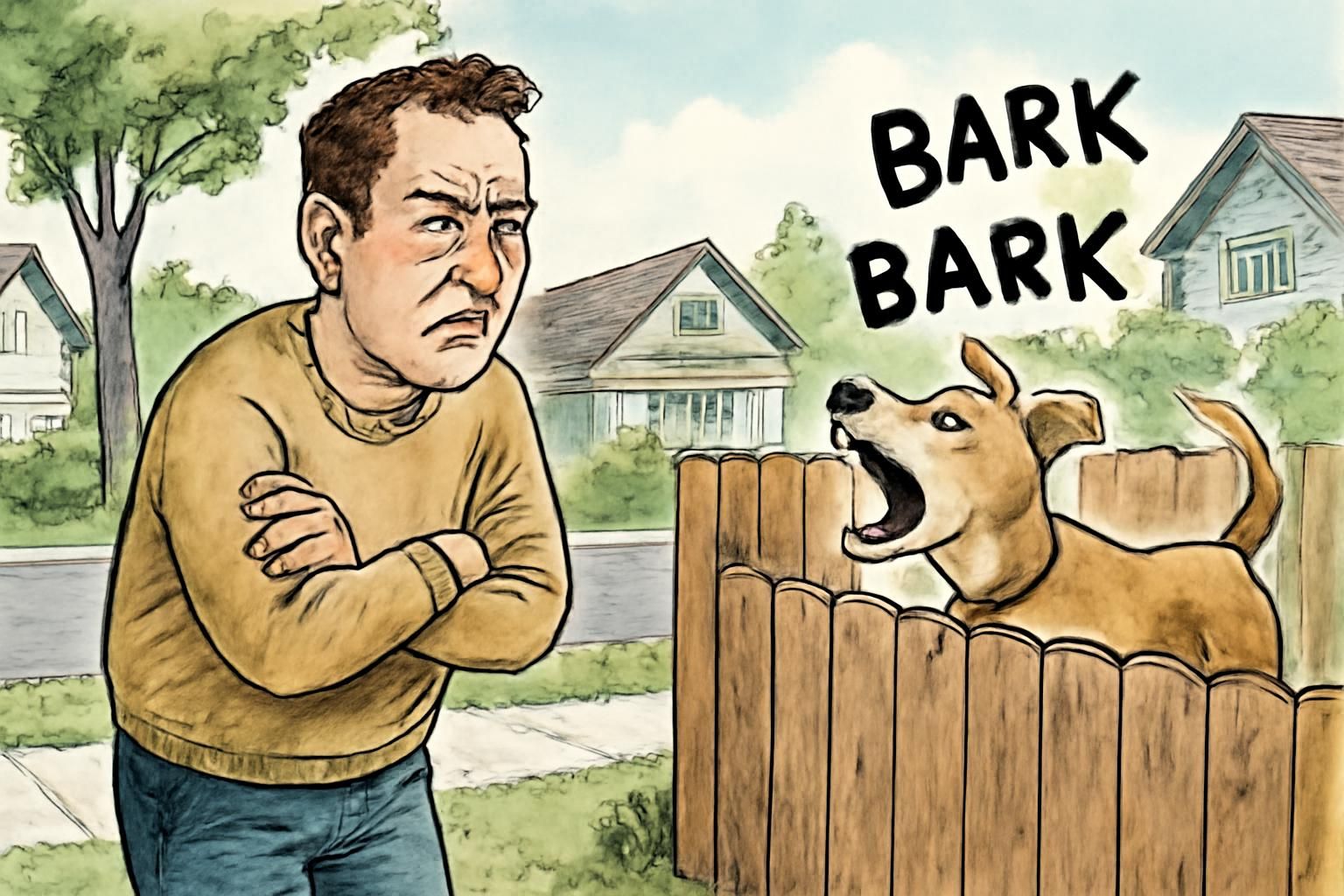 discover an effective complaint process to handle noise issues from a barking dog next door and restore your peace.