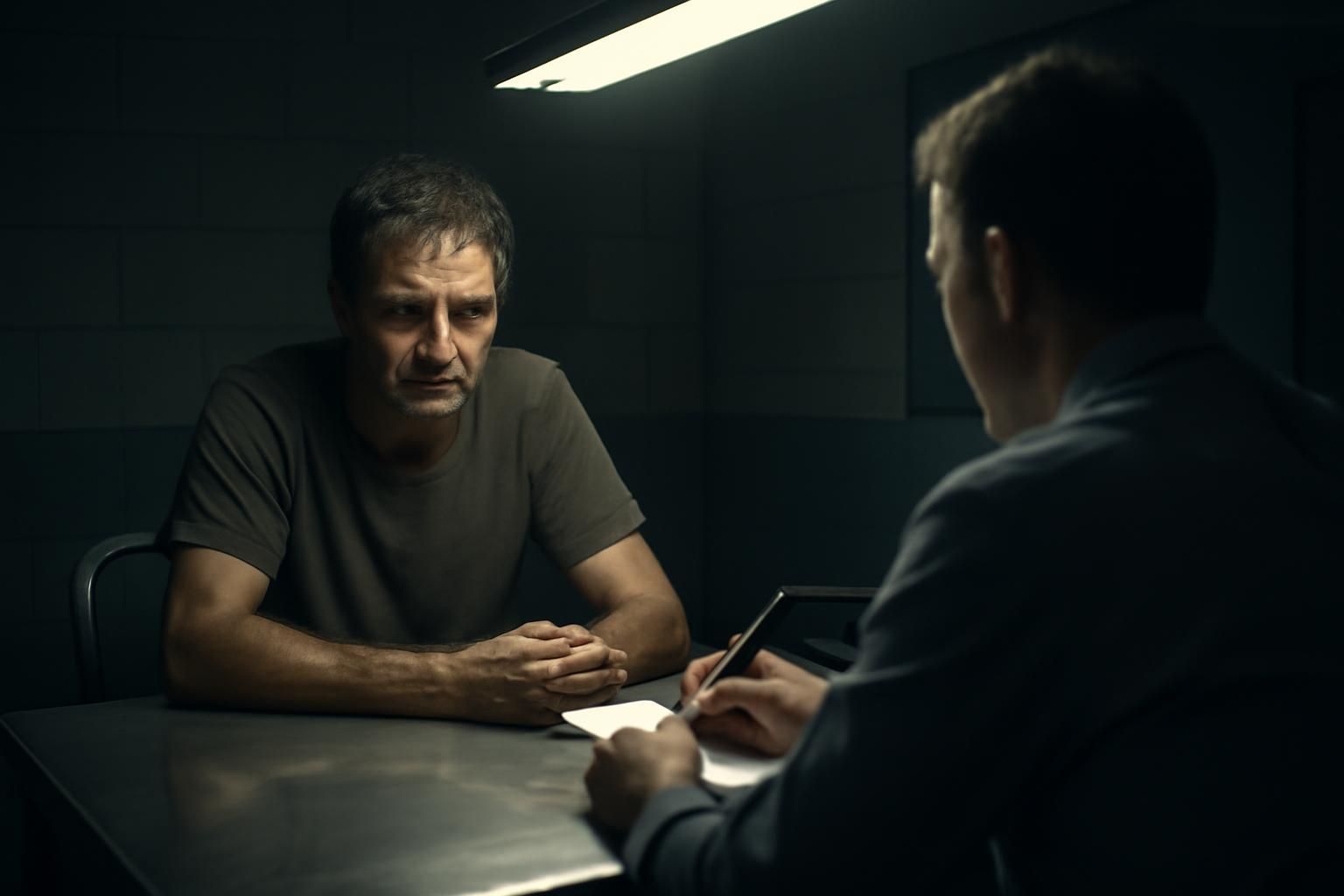 discover the exclusive and gripping final police interview with the killer, revealing shocking details and untold truths in this unparalleled release.