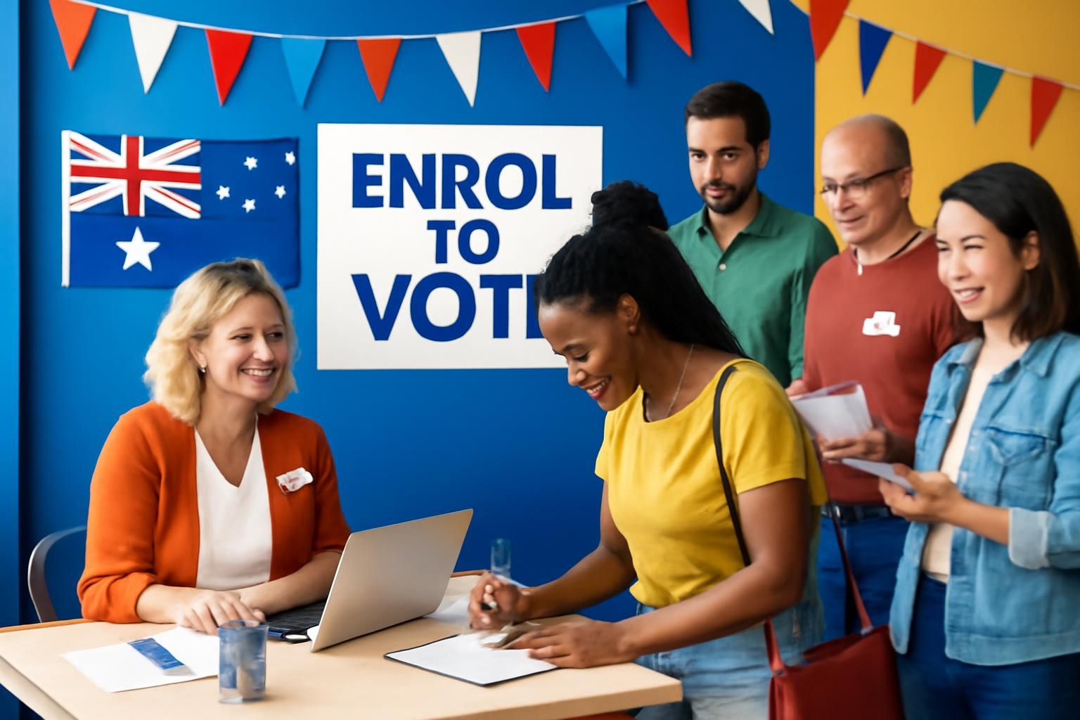 learn how to vote in australia with our comprehensive guide on enrolment, postal voting options, and the consequences of not voting.