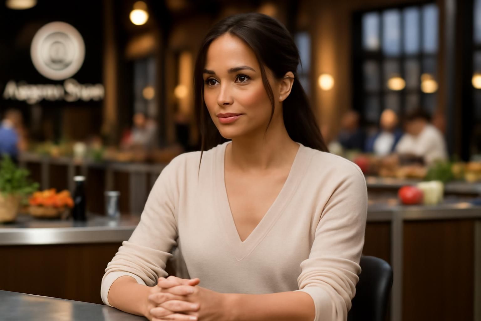 discover meghan markle's graceful and charming response to the question 'should i call you duchess?' during her appearance on masterchef australia.