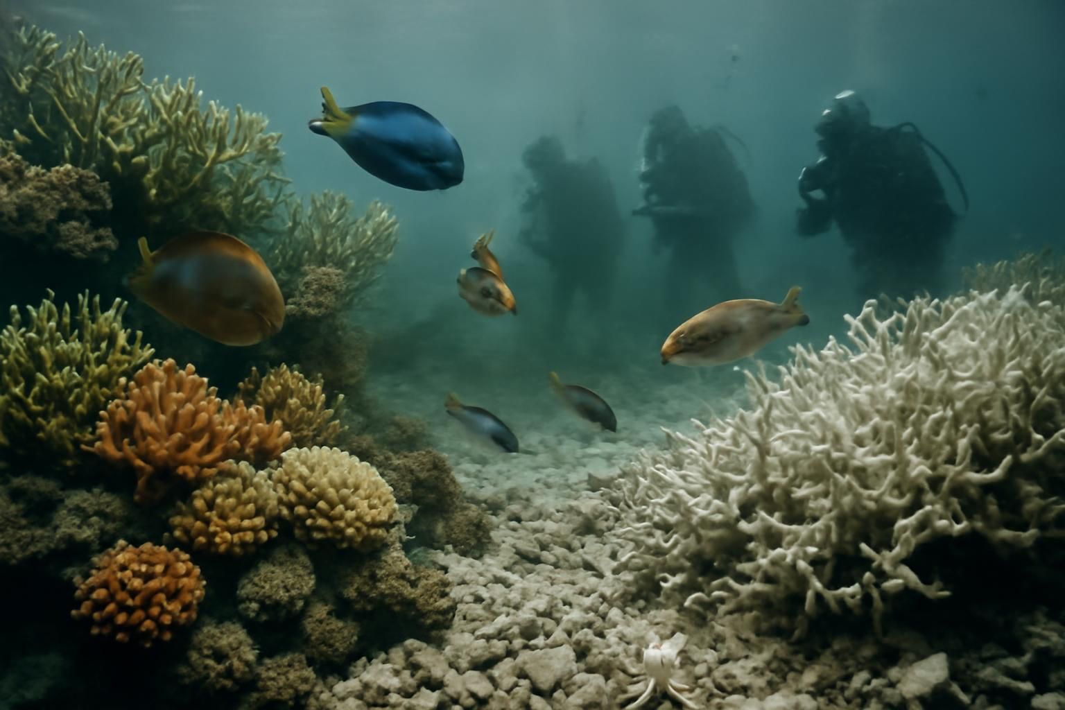 scientists warn of a potential collapse threatening the great barrier reef, highlighting urgent environmental concerns and the need for immediate conservation efforts.