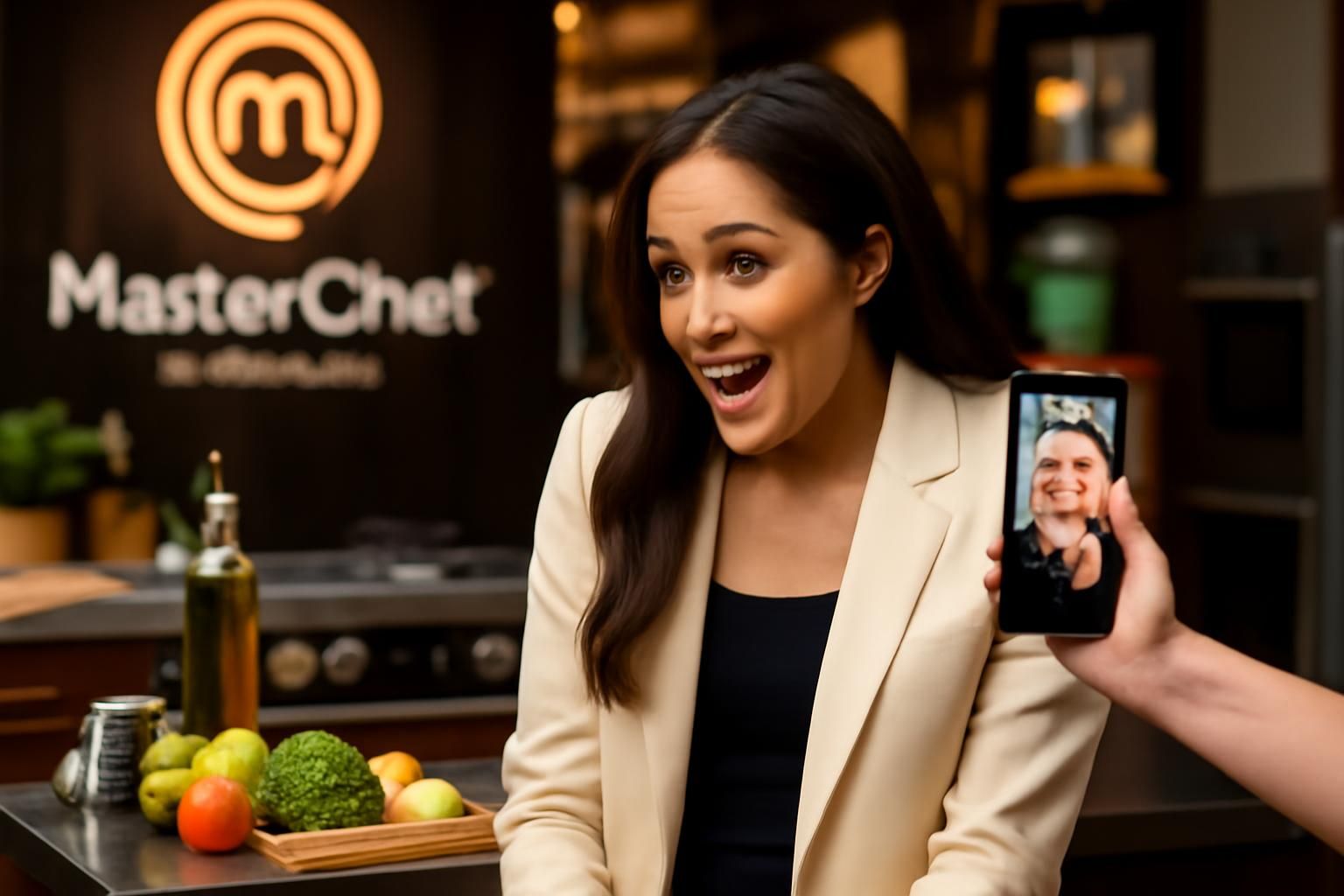 discover the unforgettable moment when meghan markle received an unexpected facetime surprise during her appearance on 'masterchef australia,' adding a heartwarming twist to the show.