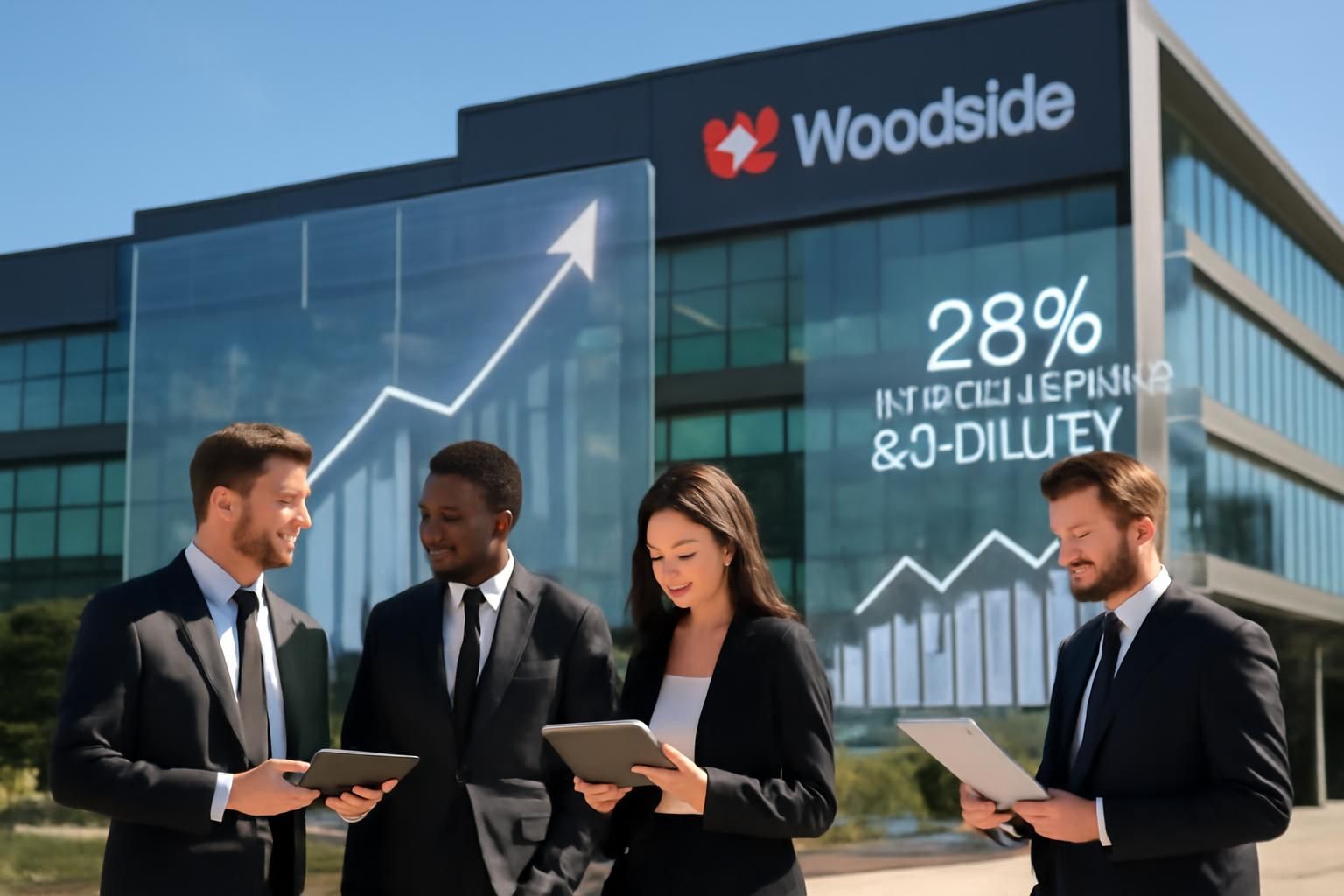 woodside announces a 28% increase in q2 2026 operating revenue, achieving $4.2 billion, highlighting strong financial performance and growth.