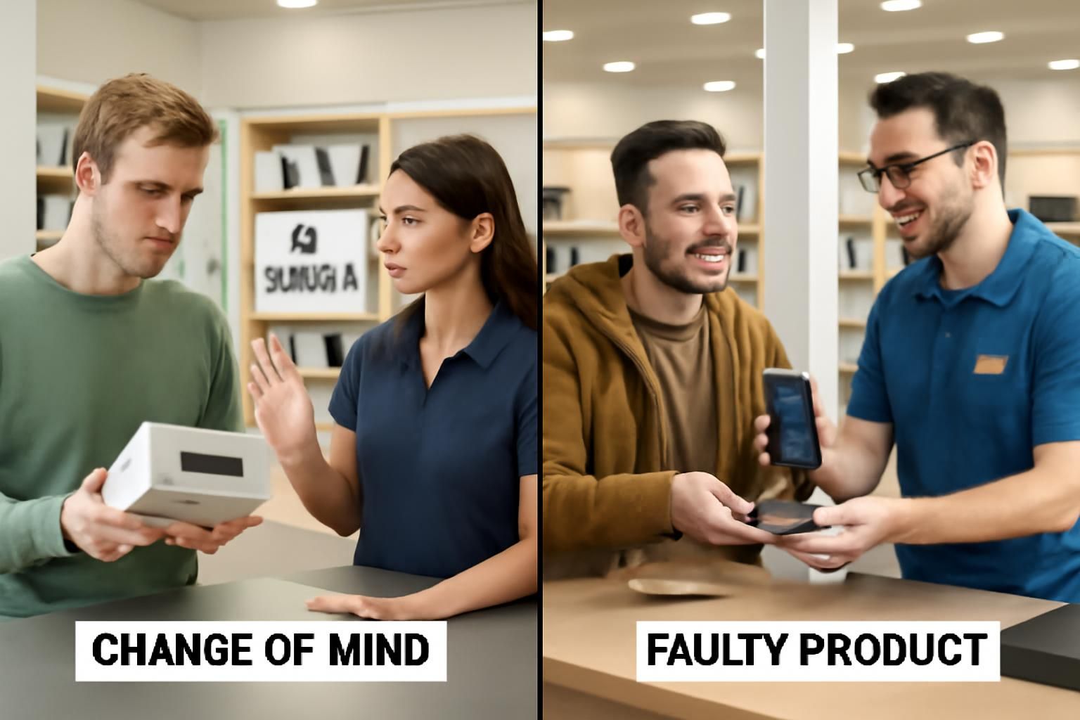 understand your refund rights in australia, including the differences between change of mind and faulty goods, to know when you're eligible for a refund.