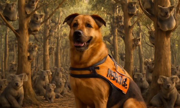 Meet Bear: The Australian Canine Hero Who Rescued Over 100 Koalas Before Retirement