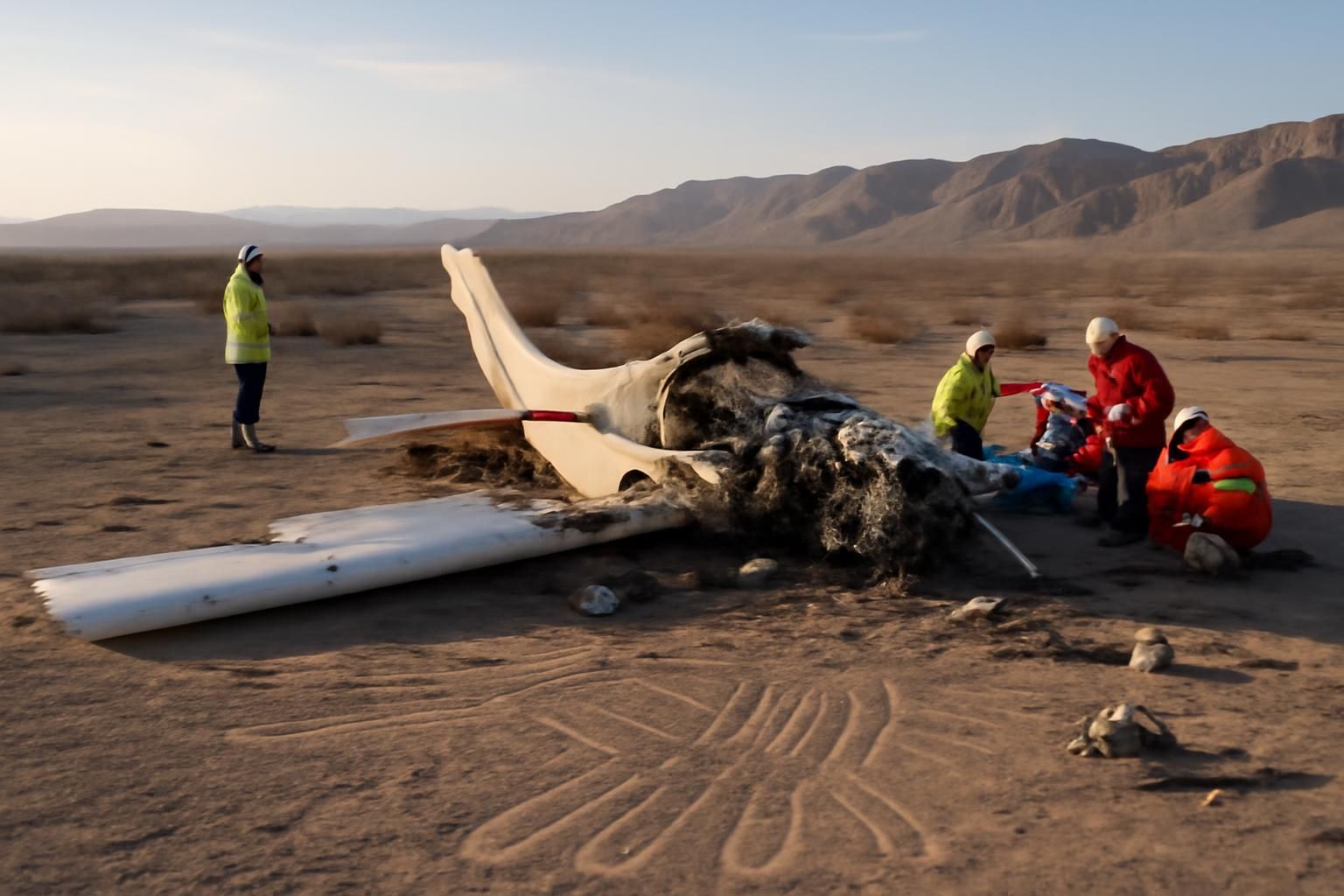 a tragic crash during an aerial tour over the nazca lines in peru has resulted in the loss of 13 lives, highlighting the dangers of sightseeing flights in the area.