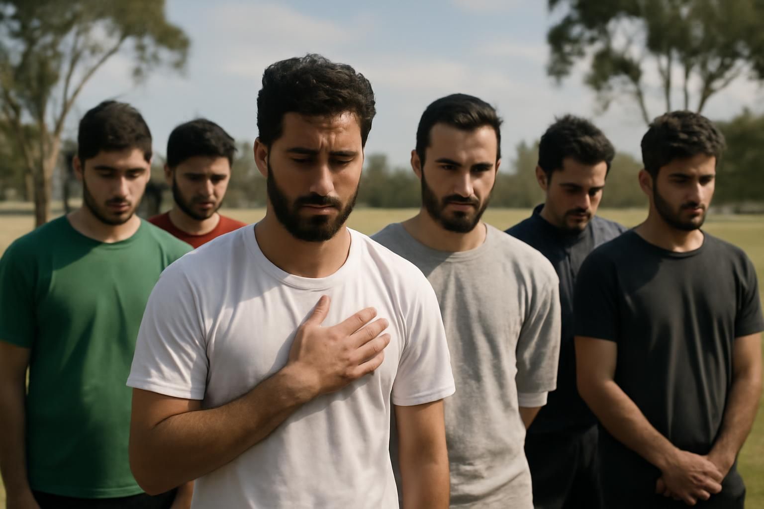 discover the heartfelt reasons why iranian soccer players seeking asylum in australia have chosen to remain silent during their national anthem, revealing the true meaning behind their powerful gesture.